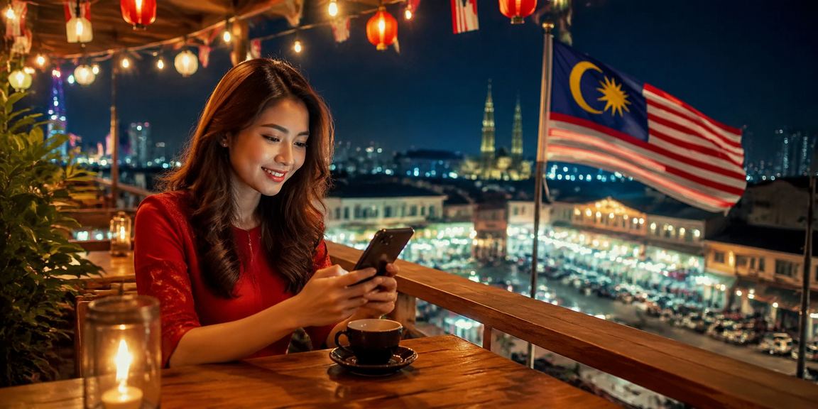 Pemain Malaysia log masuk ke akaun kasino mudah alih 1896 menggunakan telefon di Kota Bharu