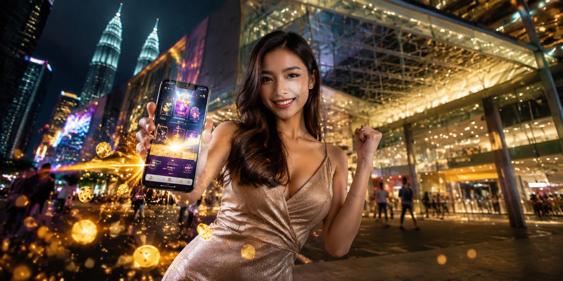 Aplikasi kasino dalam talian digunakan oleh pemain Malaysia di Kuala Lumpur dengan selesa