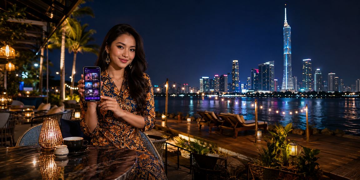 Pemain VIP Malaysia menyemak soalan lazim platform 1896 dengan motif batik Kuala Lumpur
