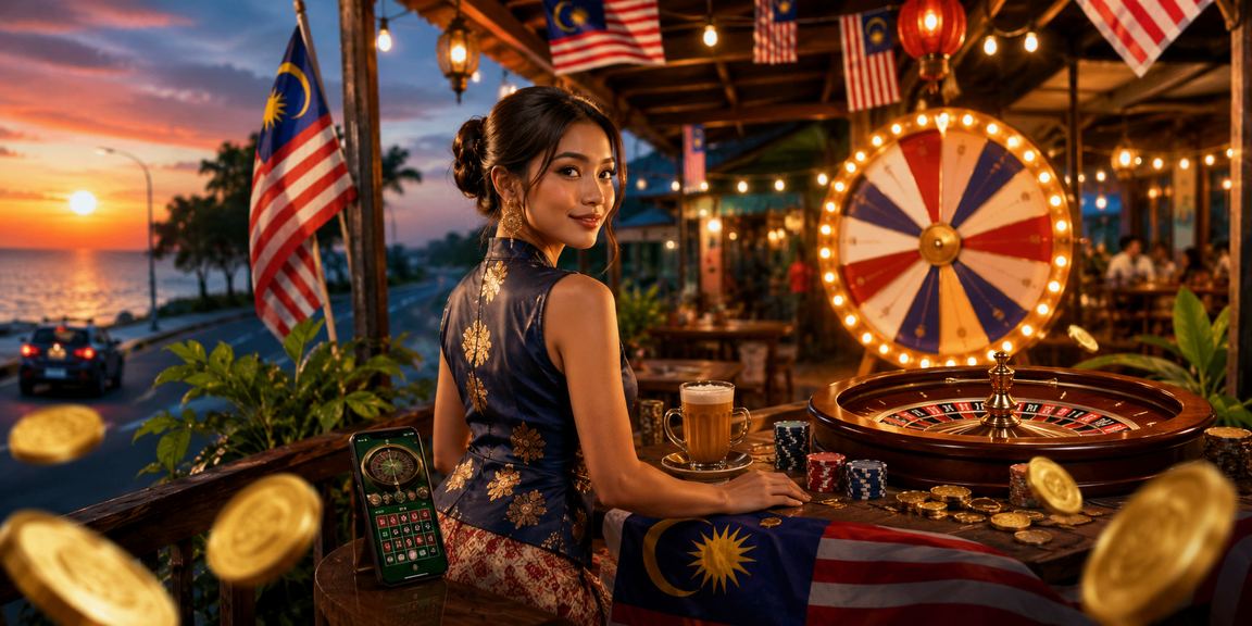 Permainan Roulette online Malaysia dengan suasana kasino yang menarik